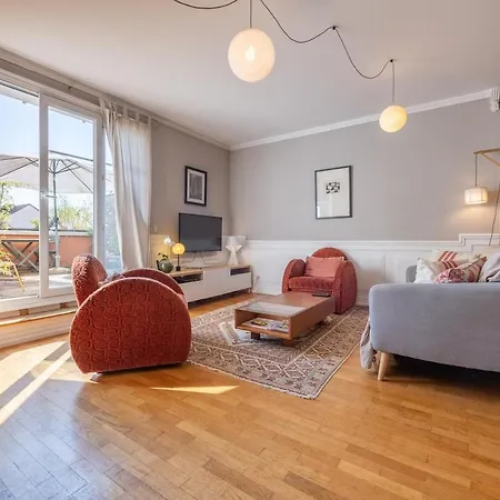 Wonderful Triplex 6p - 8min Apartman Bailly-Romainvilliers